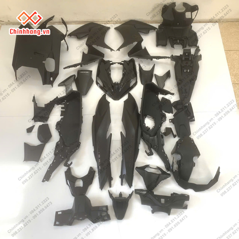 BỘ nhựa AB 160-2026 Đen Xám