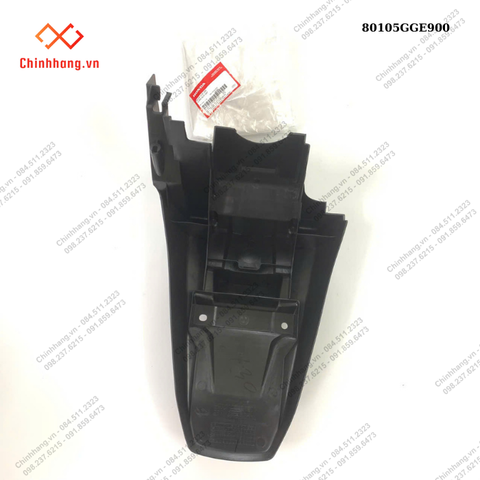 Chắn bùn sau-BỘ NHỰA Lead 110-2010,màu đỏ tươi