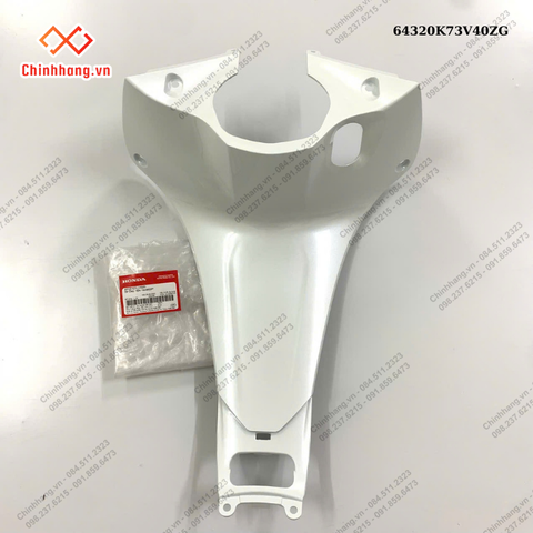 Ốp ống yếm *NHB55P*-Bộ nhựa Future 125-2019 màu trắng