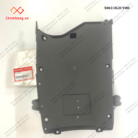 Ốp nhựa dưới gầm-BỘ NHỰA Vision 2023 phiên bản thể thao,Màu Xám Xi Măng Đen