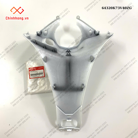 Ốp ống yếm *NHB55P*-Bộ nhựa Future 125-2019 màu trắng