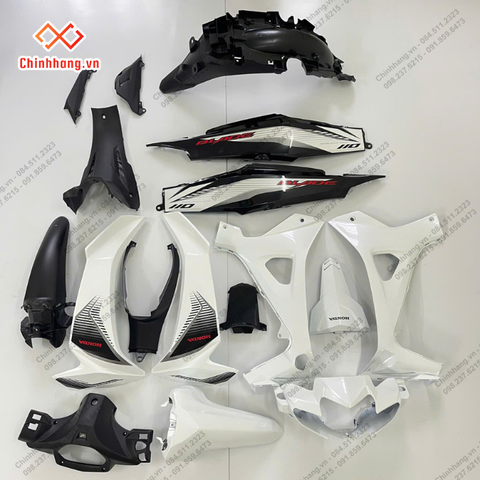 BỘ NHỰA WAVE BLADE SỐ TRẮNG ĐEN THƯỜNG