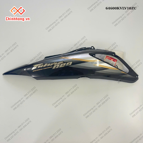 Bộ ốp sườn phải *NHA69P*-BỘ NHỰA FUTURE Neo GT-2006 đen chữ Future Neo vàng ánh