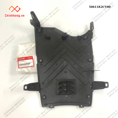 Ốp nhựa dưới gầm-BỘ NHỰA Vision 2023 phiên bản thể thao,Màu Xám Xi Măng Đen