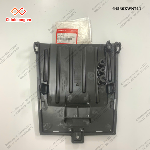 Tấm ốp sàn dưới-BỘ NHỰA PCX-2012- màu NÂU ĐEN