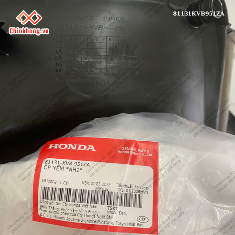 ốp yếm *NH1*-BỘ NHỰA Click màu đen-2010