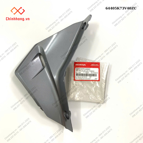 Tấm thông gió yếm phải *NHB56M*-Bộ nhựa Future 125-2019 màu trắng