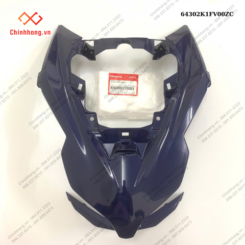 Mặt nạ trước *PB421M*-BỘ NHỰA ABL160 BẢN ĐẶC BIỆT-XANH XÁM ĐEN-2022