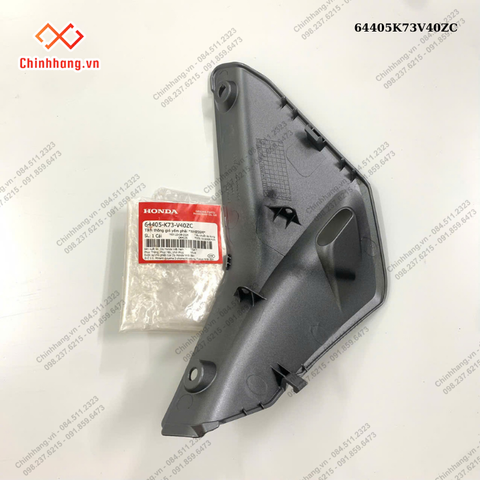 Tấm thông gió yếm phải *NHB56M*-Bộ nhựa Future 125-2019 màu trắng