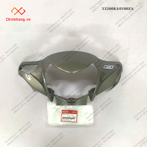 BỘ NHỰA(BÓNG) VISION 2014-THANH LỊCH-MÀU XÁM-Bộ nắp tay lái trước *YR320M*