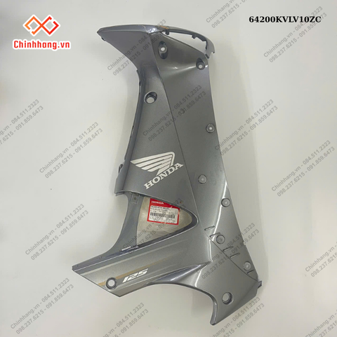 Bộ ốp yếm phải *NHA69P*-BỘ NHỰA FUTURE Neo GT-2006 đen chữ Future Neo vàng ánh