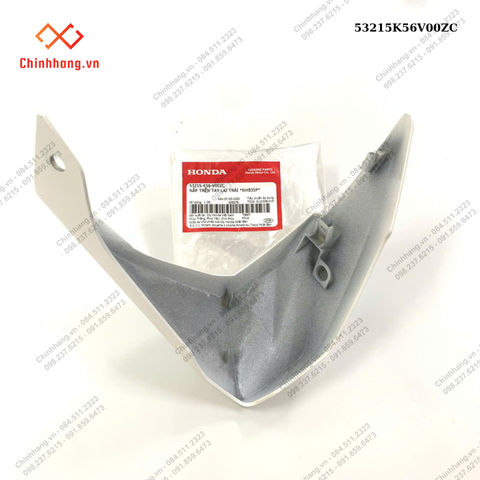 Nắp trên tay lái trái *NHB35P*-BỘ NHỰA WINNER THƯỜNG V1 MÀU TRẮNG