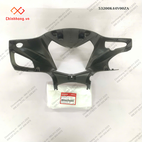 BỘ NHỰA(BÓNG) VISION 2014-THANH LỊCH-MÀU XÁM-Bộ nắp tay lái trước *YR320M*