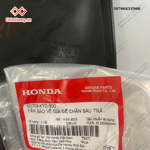 Tấm bảo vệ giá để chân sau trái-BỘ NHỰA Future 125-2011-màu đen