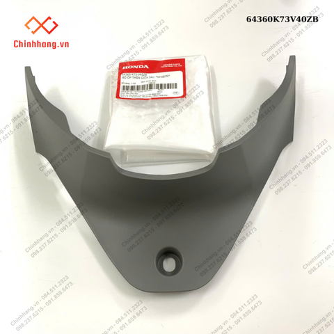 Bộ ốp thân giữa sau *NH187R*-Bộ nhựa Future 125-2019 màu trắng