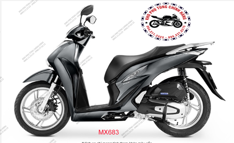Bộ dàn áo SH125cc bản phanh ABS đời 2020-2021. Có 4 màu: Trắng-Xám-Đen- Đỏ
