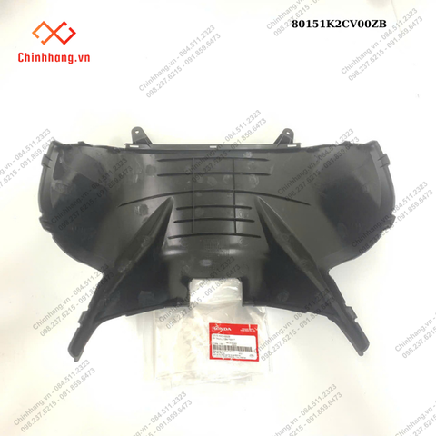 Ốp trung tâm *NH1*-BỘ NHỰA Vision 2023 phiên bản thể thao,Màu Xám Xi Măng Đen