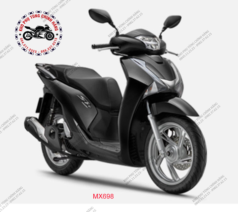 Bộ nhựa SH150cc đời 2016 đến 2019. Có 6 màu Xanh lục- Đen- Trắng- Bạc- Xanh lam- Đỏ