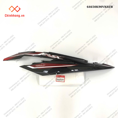 Bộ ốp sườn trái *R389*-BỘ NHỰA WAVE 110 RSX 2023 ĐỎ ĐEN