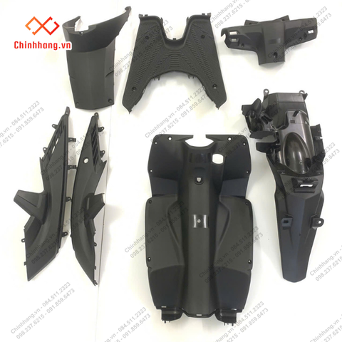 BỘ NHỰA ĐEN NHÁM-BỘ NHỰA Click màu đen-2010