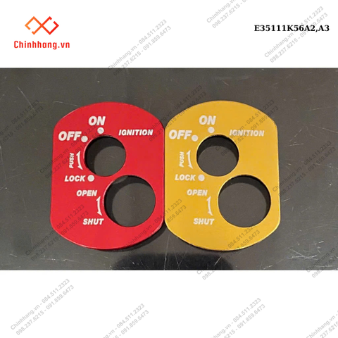 Ốp ổ khóa (đỏ) Xe Winner