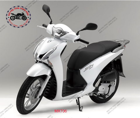 Bộ dàn áo SH125cc, SH150cc đời 2015. Có 5 màu: Xanh lục- Đen- Trắng- Xanh dương- Đỏ đô