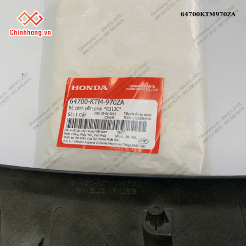 Bộ cánh yếm phải *R313C*-BỘ NHỰA FUTURE Neo 125-2005- màu đỏ đậm