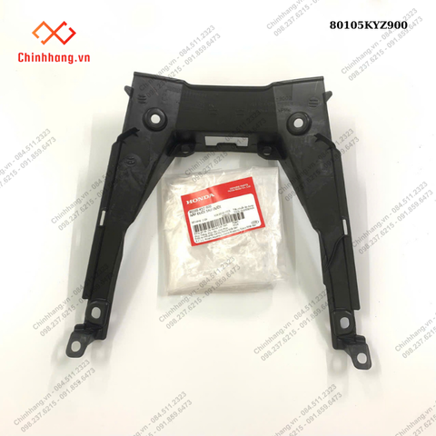 Nắp đuôi sau dưới-BỘ NHỰA Future 125-2011-màu đen