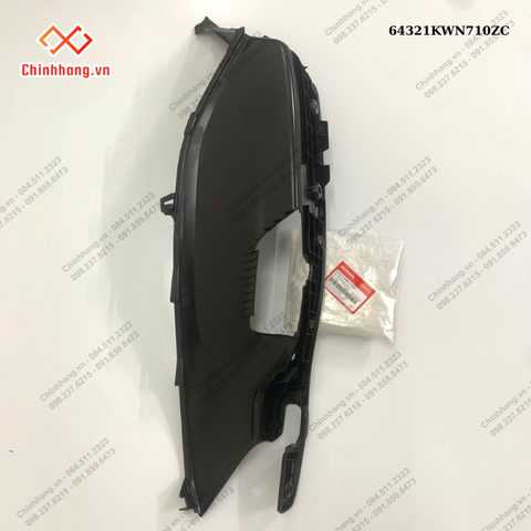 Tấm bắt sàn trái *NH-1*-BỘ NHỰA PCX-2012- màu NÂU ĐEN