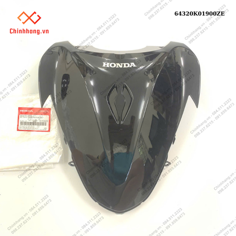 Bộ trang trí ốp trước*NHB25*-BỘ NHỰA SH 150-2012 MÀU ĐEN