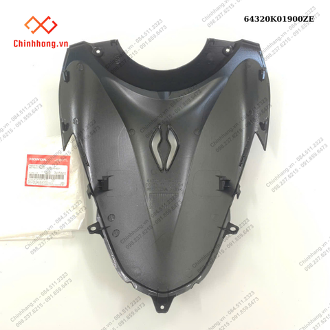 Bộ trang trí ốp trước*NHB25*-BỘ NHỰA SH 150-2012 MÀU ĐEN