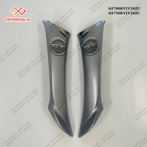 Bộ cánh yếm trái phải *NHA69P*-BỘ NHỰA FUTURE Neo GT-2006 đen chữ Future Neo vàng ánh