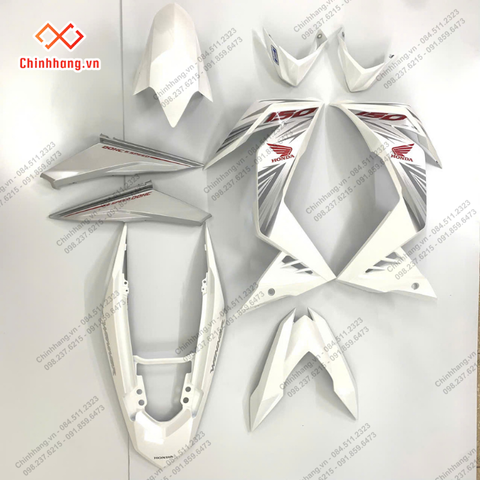 BỘ NHỰA MÀU BÓNG-BỘ NHỰA WINNER THƯỜNG V1 MÀU TRẮNG