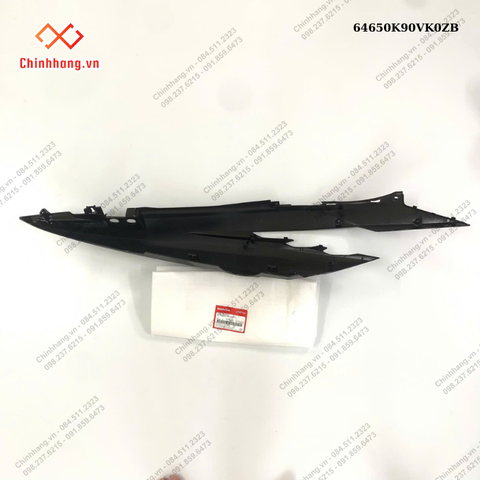 Bộ ốp sườn trái *R389*-BỘ NHỰA WAVE 110 RSX 2023 ĐỎ ĐEN