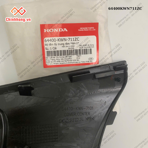 Bộ tấm ốp trung tâm *NH-1*-BỘ NHỰA PCX-2012- màu NÂU ĐEN