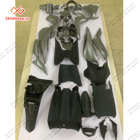 BỘ NHỰA VISION 2014-THANH LỊCH-MÀU XÁM