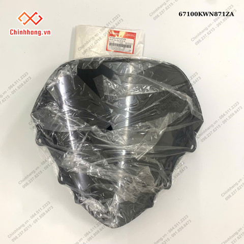 Bộ tấm chắn đồng hồ tốc độ-BỘ NHỰA PCX-2012- màu NÂU ĐEN