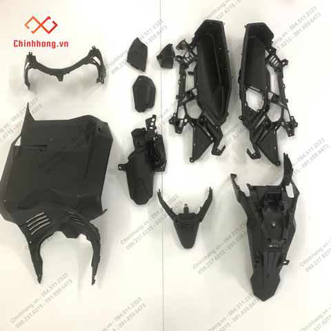 BỘ NHỰA NHÁM ĐEN-BỘ NHỰA ABL160 BẢN ĐẶC BIỆT-XANH XÁM ĐEN-2022