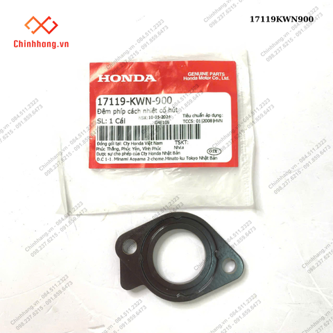 Đệm phíp cách nhiệt cổ hút HONDA AIR BLADE 125 2013-2015, PCX 2011