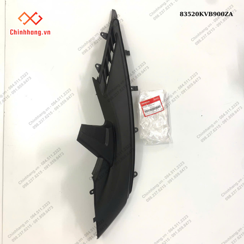 ốp sườn cạnh phải *NH1*-BỘ NHỰA Click màu đen-2010