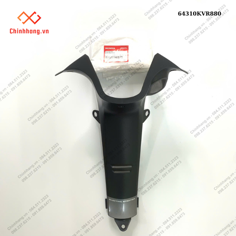 Bộ ốp ống chính-BỘ NHỰA WAVE S 100 2008 MÀU ĐEN