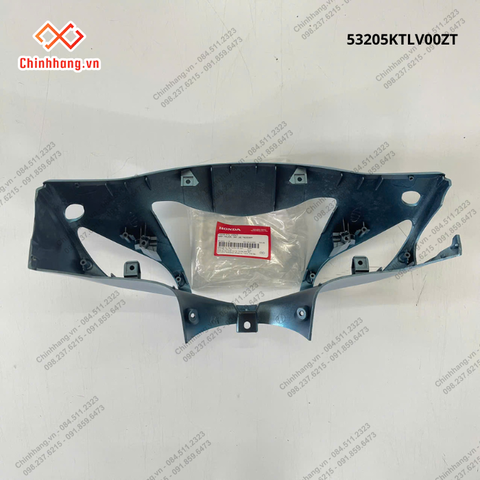 Nắp trước tay lái *B203M*-Bộ nhựa Wave Alpha 2016 xanh nhạt