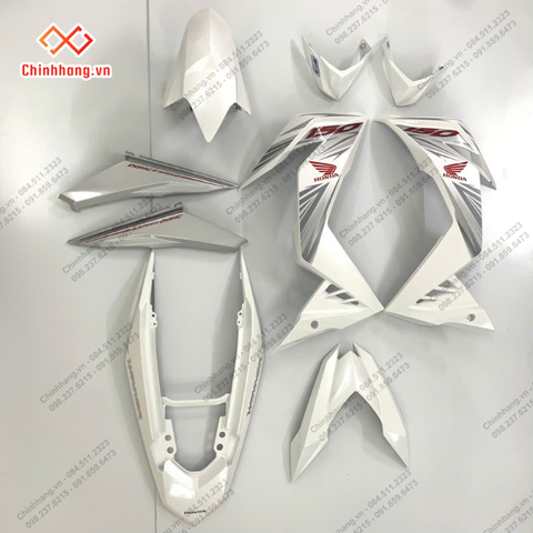 BỘ NHỰA MÀU BÓNG-BỘ NHỰA WINNER THƯỜNG V1 MÀU TRẮNG