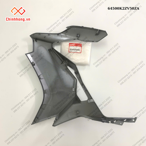 Mặt nạ trước phải *TYPE2*-BỘ NHỰA ABL160 BẢN ĐẶC BIỆT-XANH XÁM ĐEN-2022