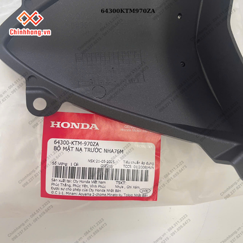 Bộ mặt nạ trước NHA76M-BỘ NHỰA FUTURE Neo GT-2006 đen chữ Future Neo vàng ánh