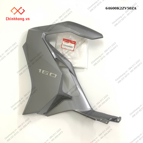 Mặt nạ trước trái *TYPE2*-BỘ NHỰA ABL160 BẢN ĐẶC BIỆT-XANH XÁM ĐEN-2022