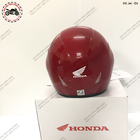 Mũ bảo hiểm Jet - Đỏ bóng