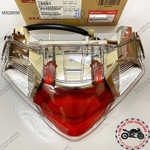 Bộ đèn sau dành cho xe VISION 110 FI đời mới nhất 2020 - Hàng chuẩn chính hãng Honda Việt Nam