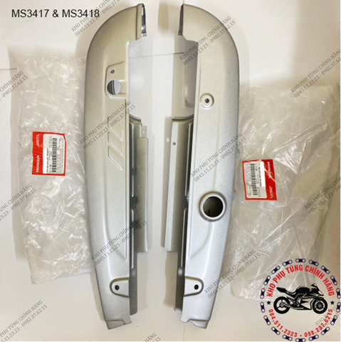 Bộ hộp xích (trên, dưới) - Wave Alpha 100 (2001-2005) + Future I (1999-2004)