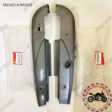 Bộ hộp xích (trên và dưới) - Wave S 100 (2007-2009) + WAVE RSX 100 (2008-2009)